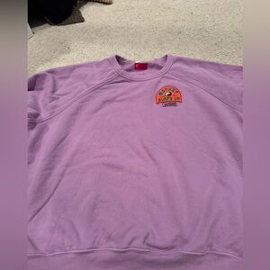 Mother Denim lavender Surfs Up sweatshirt - worn once 
Comfy and soft!
